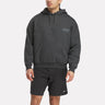 Men's Reebok X F45 Training Relaxed Hoodie Charcoal Marl