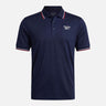 Solid Performance Polo Vector Navy/Chalk/Vector Red