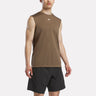 Id Train Sleeveless Tech Tee Trek Grey