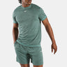 Id Train Melange Tech Tee Twisted Turquoise Melange