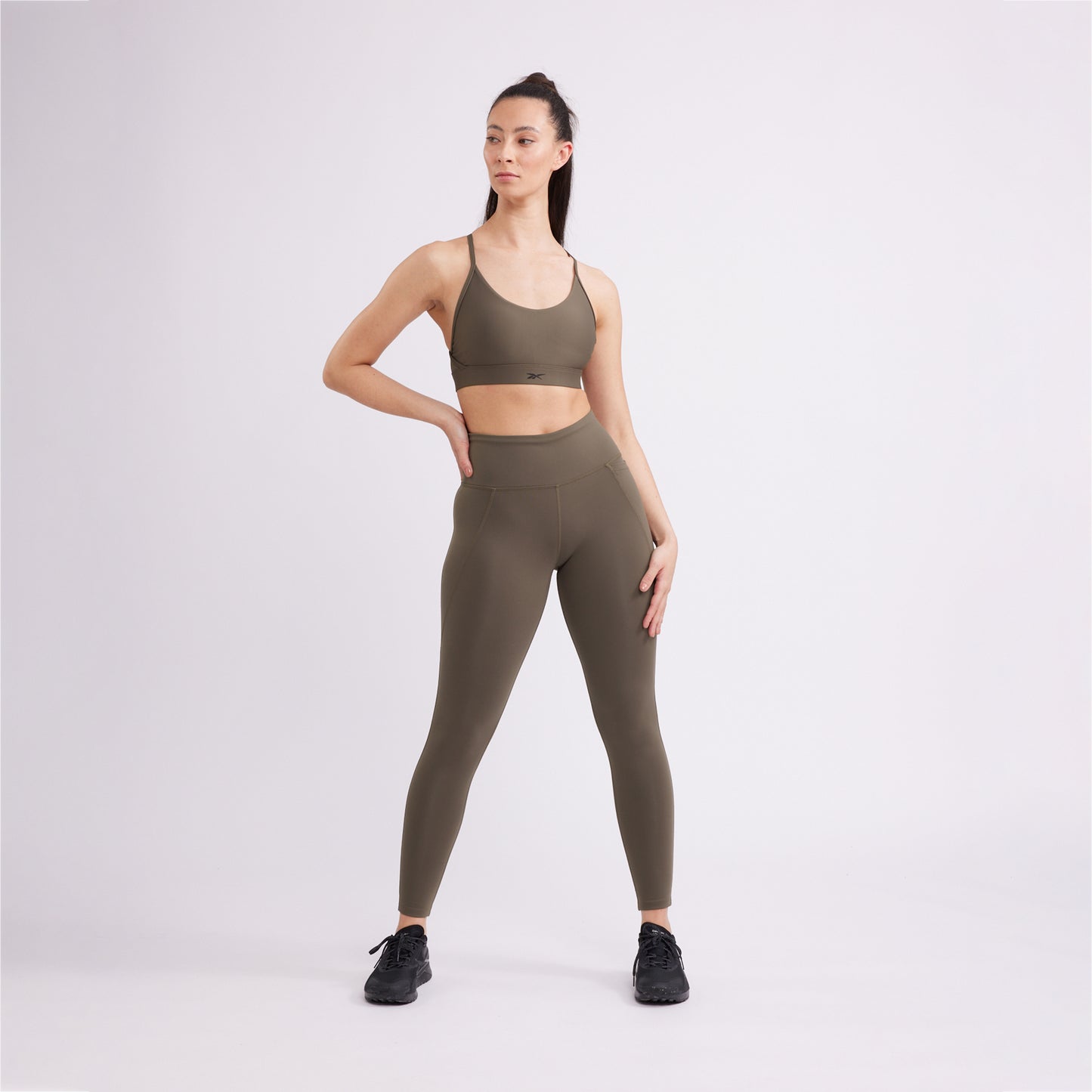 Lux High-Waisted Tights Grout