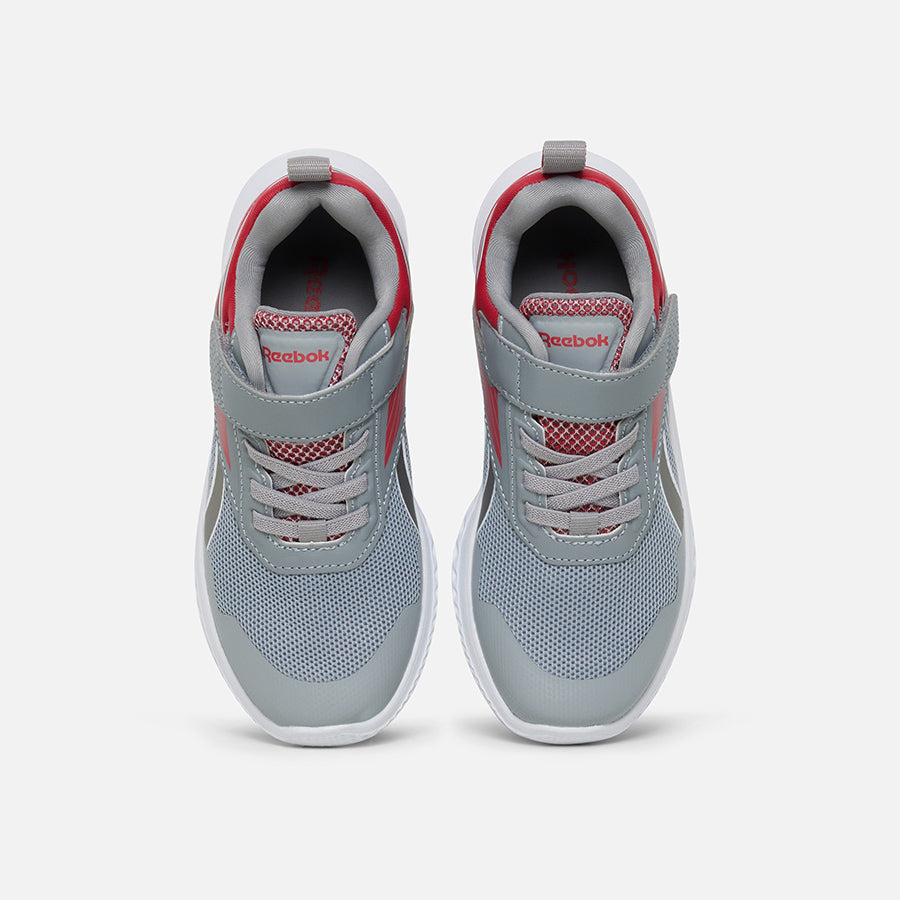 Reebok Rush Runner Alt Pure Grey/Vector Red/Pewter - Main Image