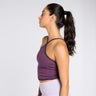 Criss Cross Tank Midnight Plum