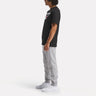Reebok Id Stacked Logo T-Shirt Black/White/Vector Red