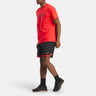 Basketball Transition Short Black/Energy Red