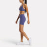 Lux High Rise Bike Short Twilight Purple