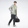 Ri Sl Fleece Fz Mgrey Heather/Vector Red