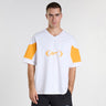 Hoopwear Jersey Tee White/Electric Amber