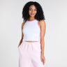 Rbk World Tank White/ Dusty Rose