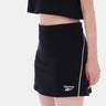 Flared Skirt With Foil Black