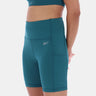 High Rise Cycle Shorts Retro Teal