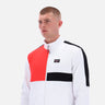 Colour Block Track Jacket White