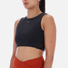 Lux Contour Crop Black