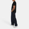 Chad Big Logo Crew Neck Ss Tee Black