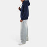Noah Small Logo Hoody Vector Navy
