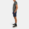 Id Train Knit Short Vector Navy Melange
