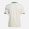 Solid Performance Polo Chalk/Deep Sea/Metal Green