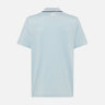 Solid Performance Polo Soft Blue/White/Vector Navy