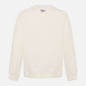 Crew Neck Sweatshirt Chalk