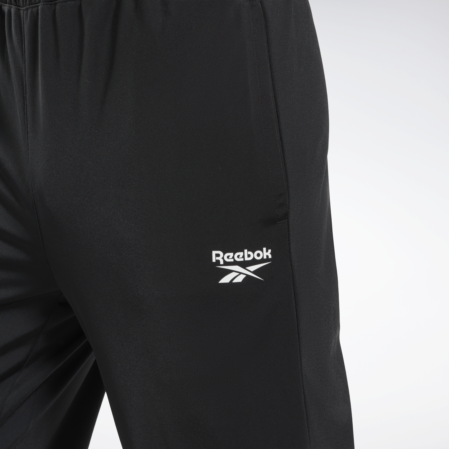 Reebok Identity Vector Knit Track Pants Night Black