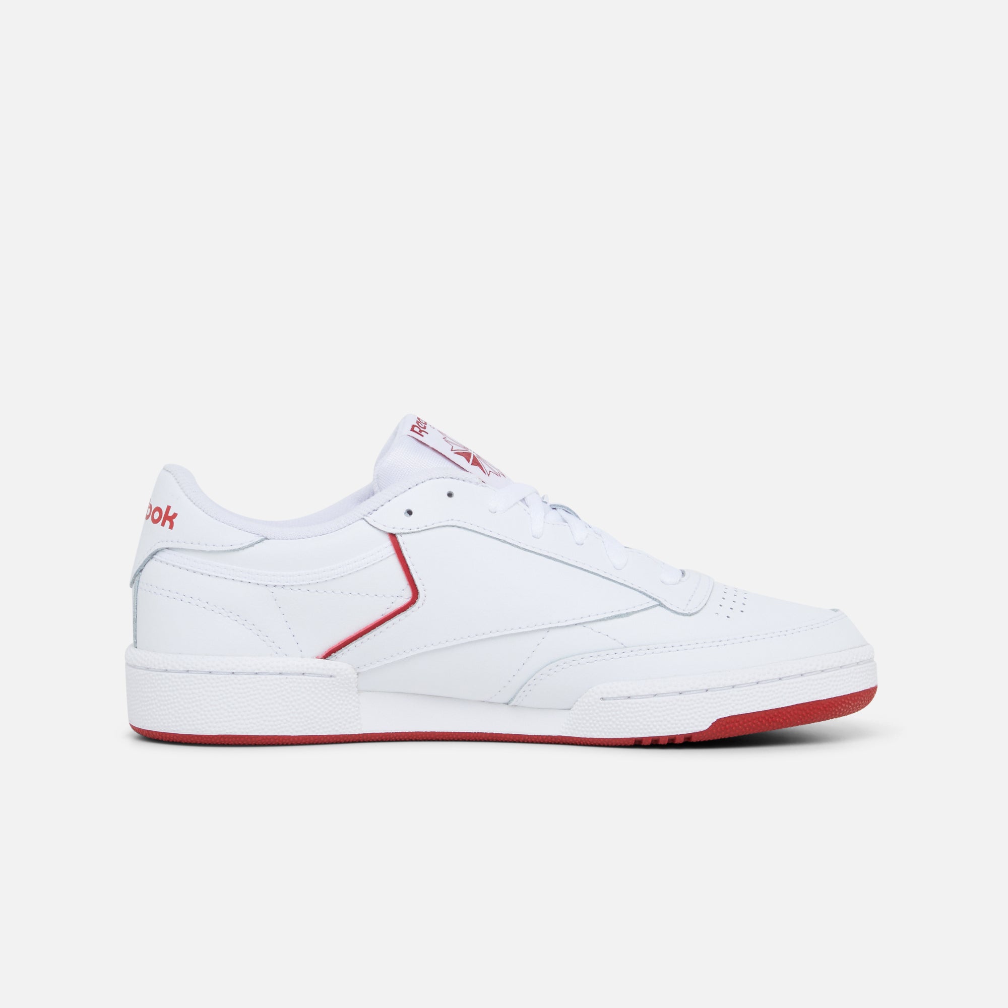 Reebok club c 85 white clearance red