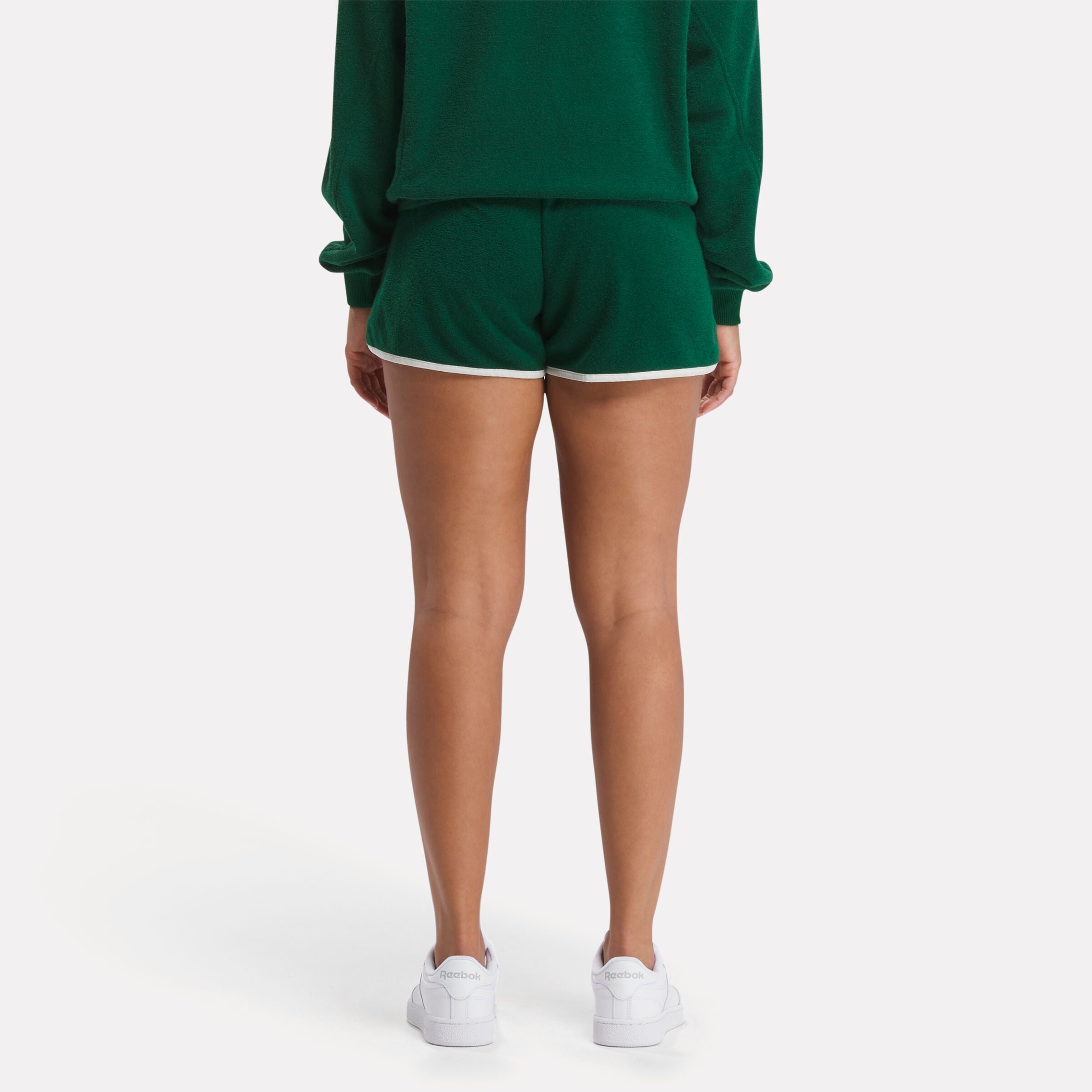 Green reebok clearance shorts