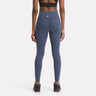 Lux High-Waisted Tights East Coast Blue