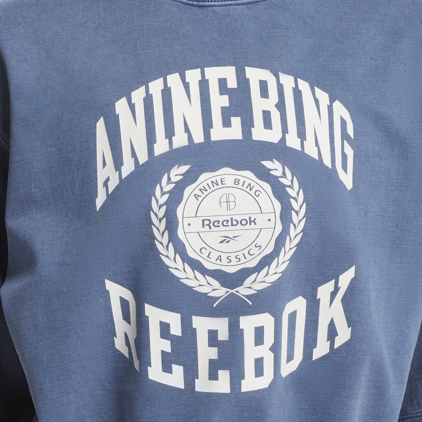 Anine Bing x Reebok Tee Batik Blue
