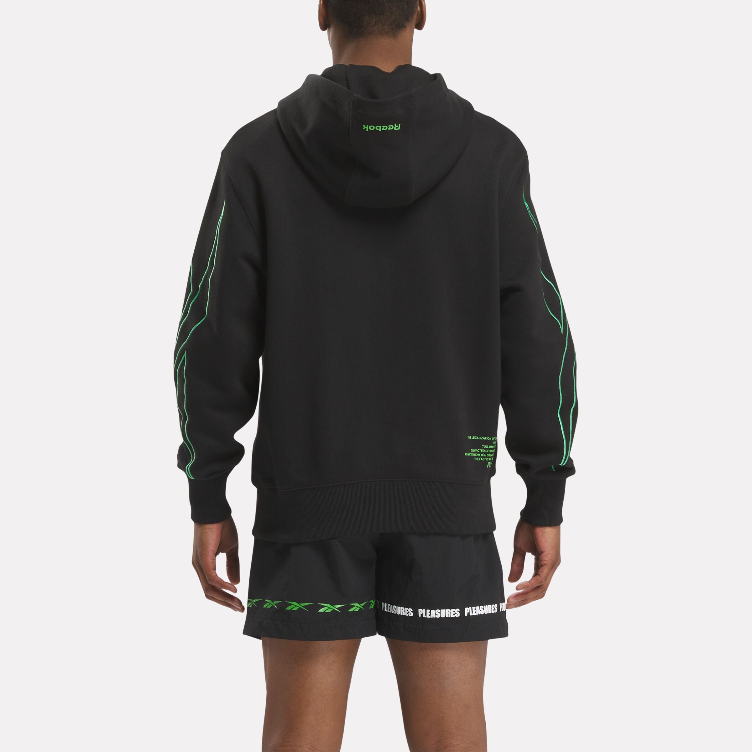 Reebok pleasures shorts online