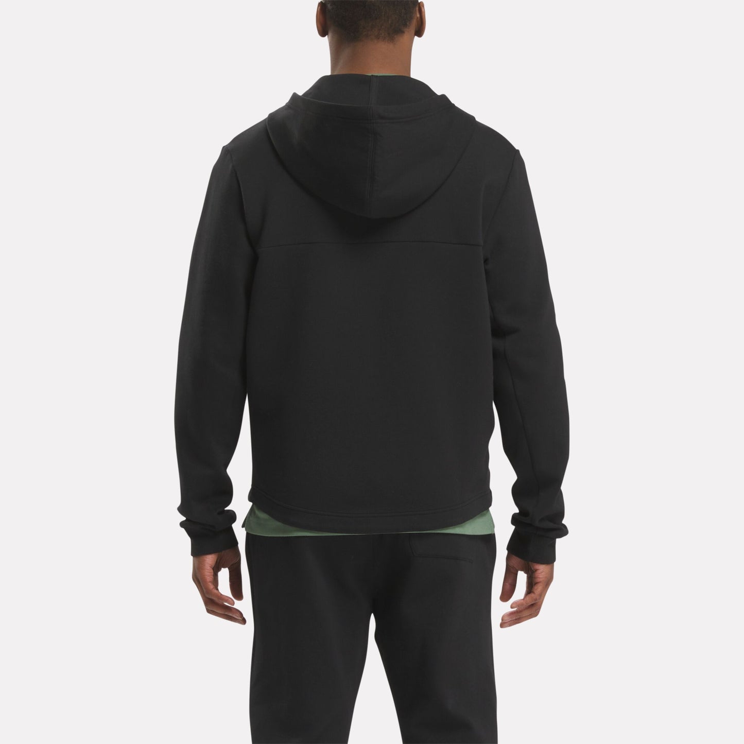 Active Ess Db Fz Hoodie Black