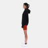 Long Sleeve 1/4 Hooded Zip Black