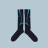 Reebok Ltd Socks Botter Grey/Aqua Blue