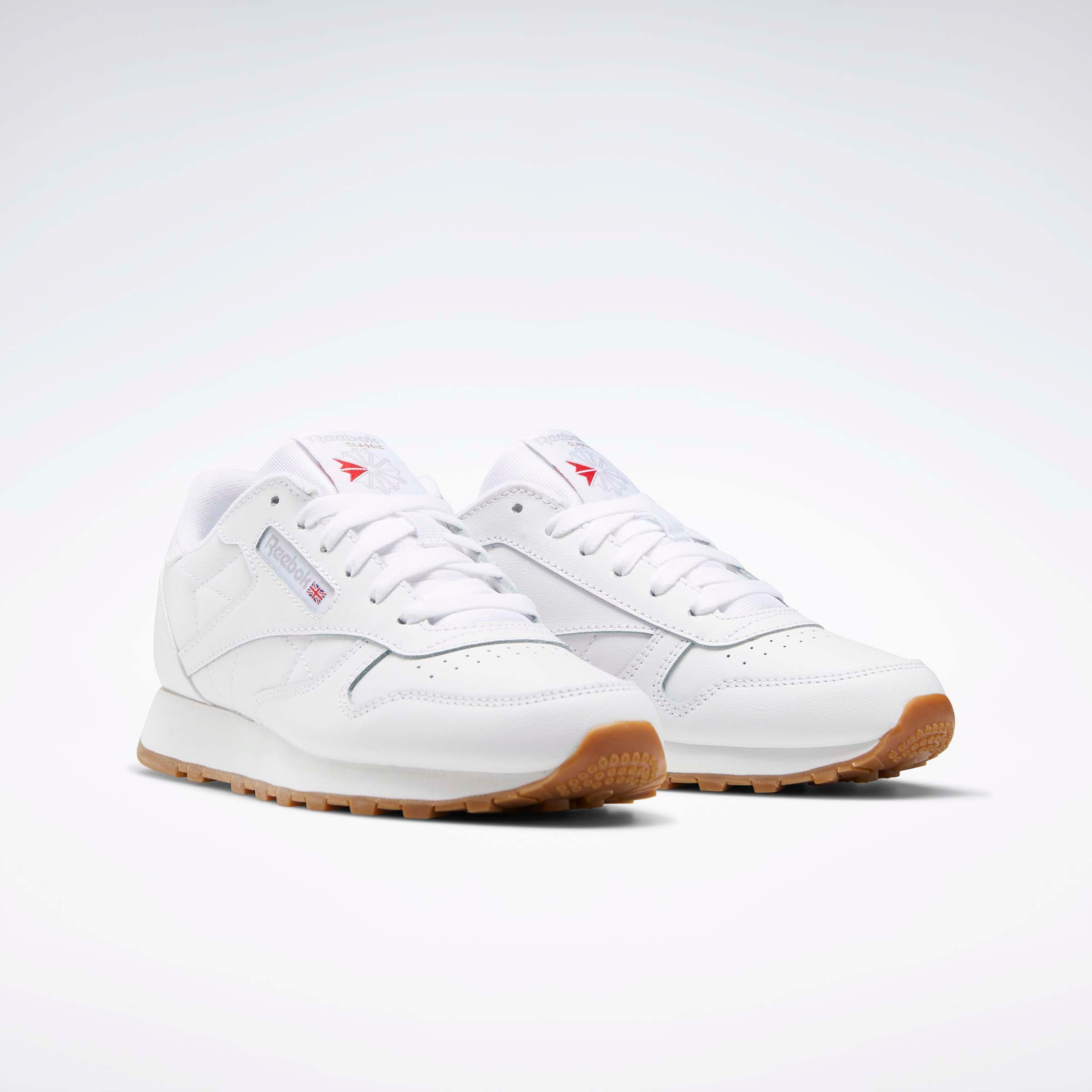 Reebok classic white hot sale kids