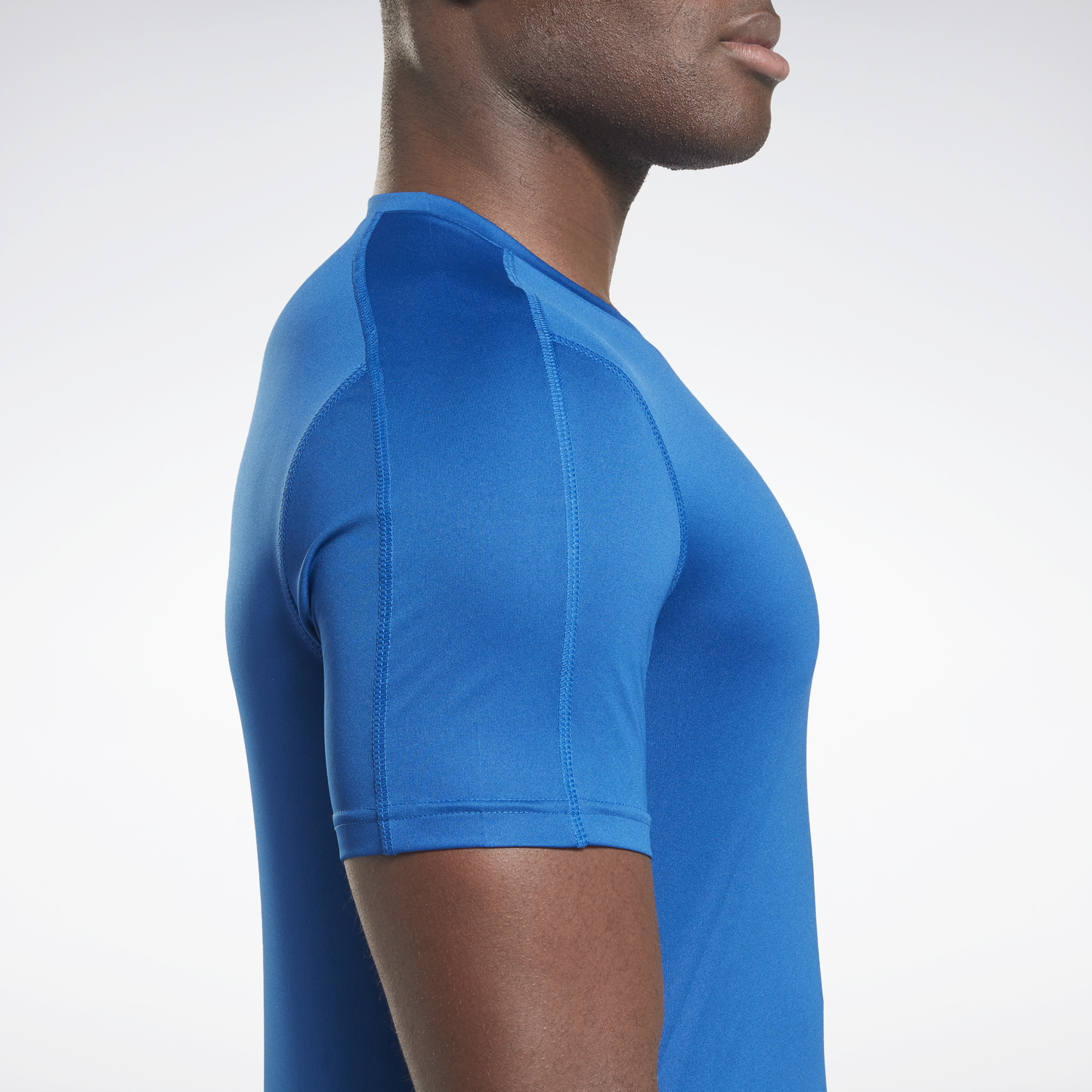 Training Tech T-Shirt Vector Blue
