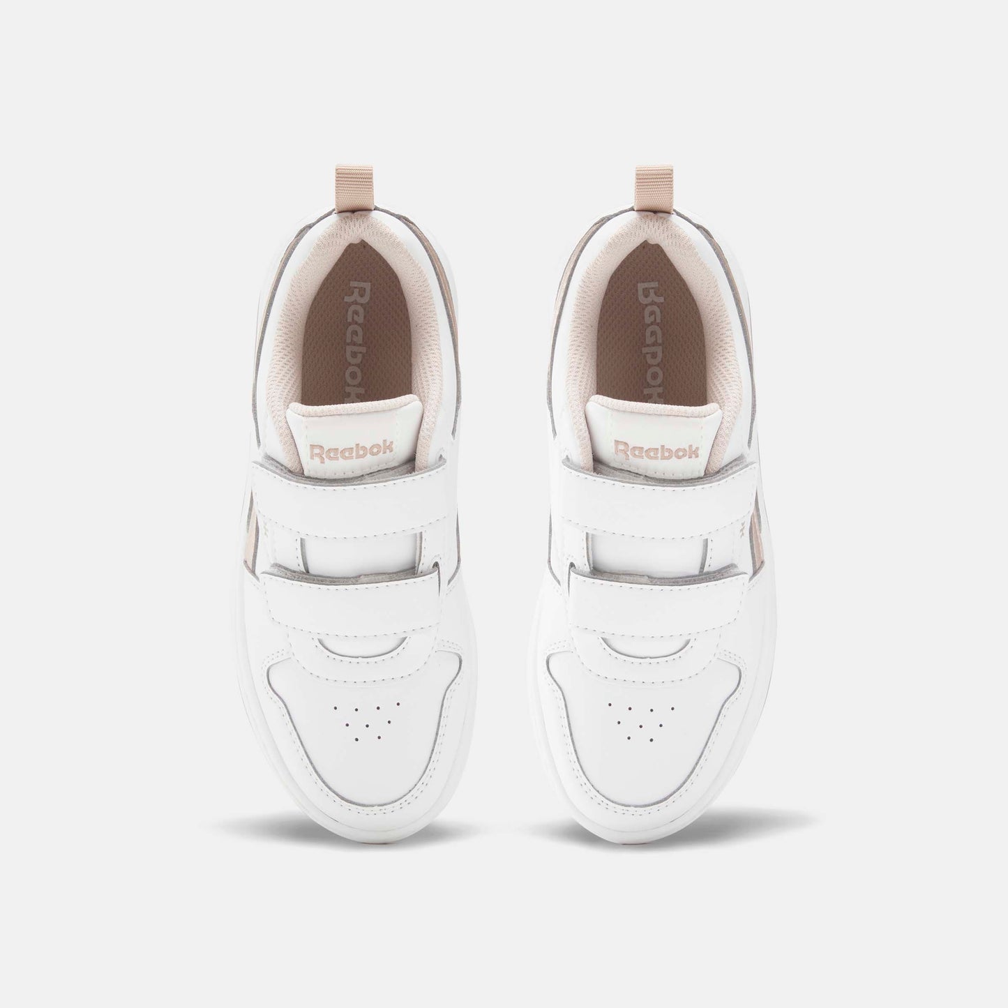 Reebok Royal Prime 2 Shoes - Preschool White/Goldmet./Semiproudpink