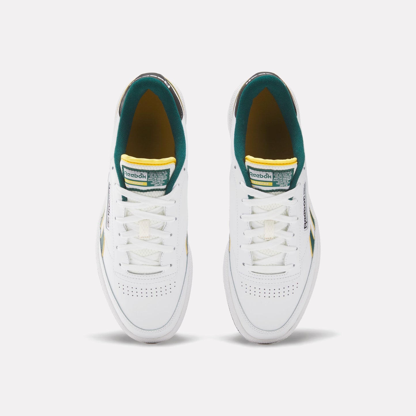 Club C Revenge Shoes White/Fiercegold/Clgtgreen