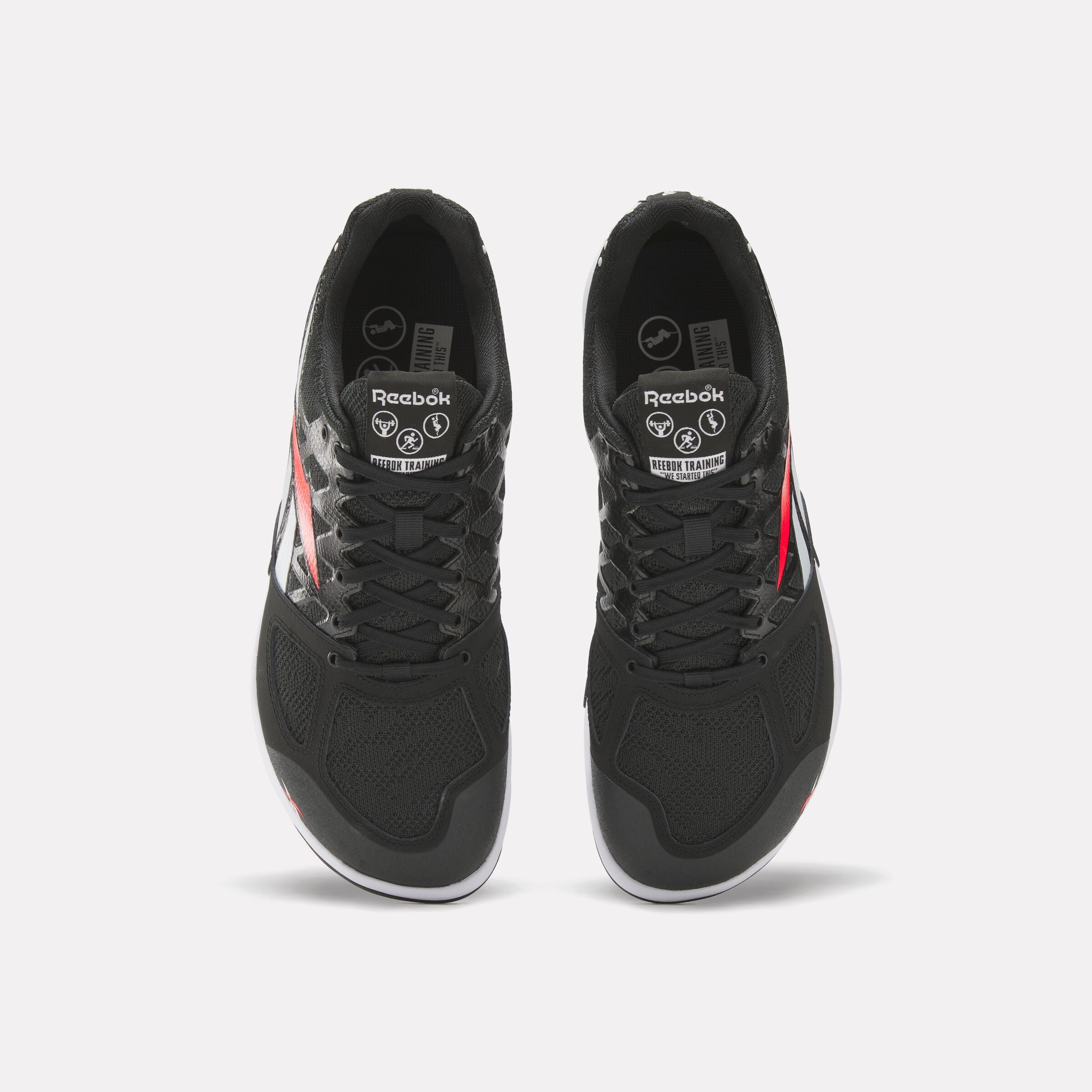 Nano 2.0 Training Shoes White Black Neon Cherry