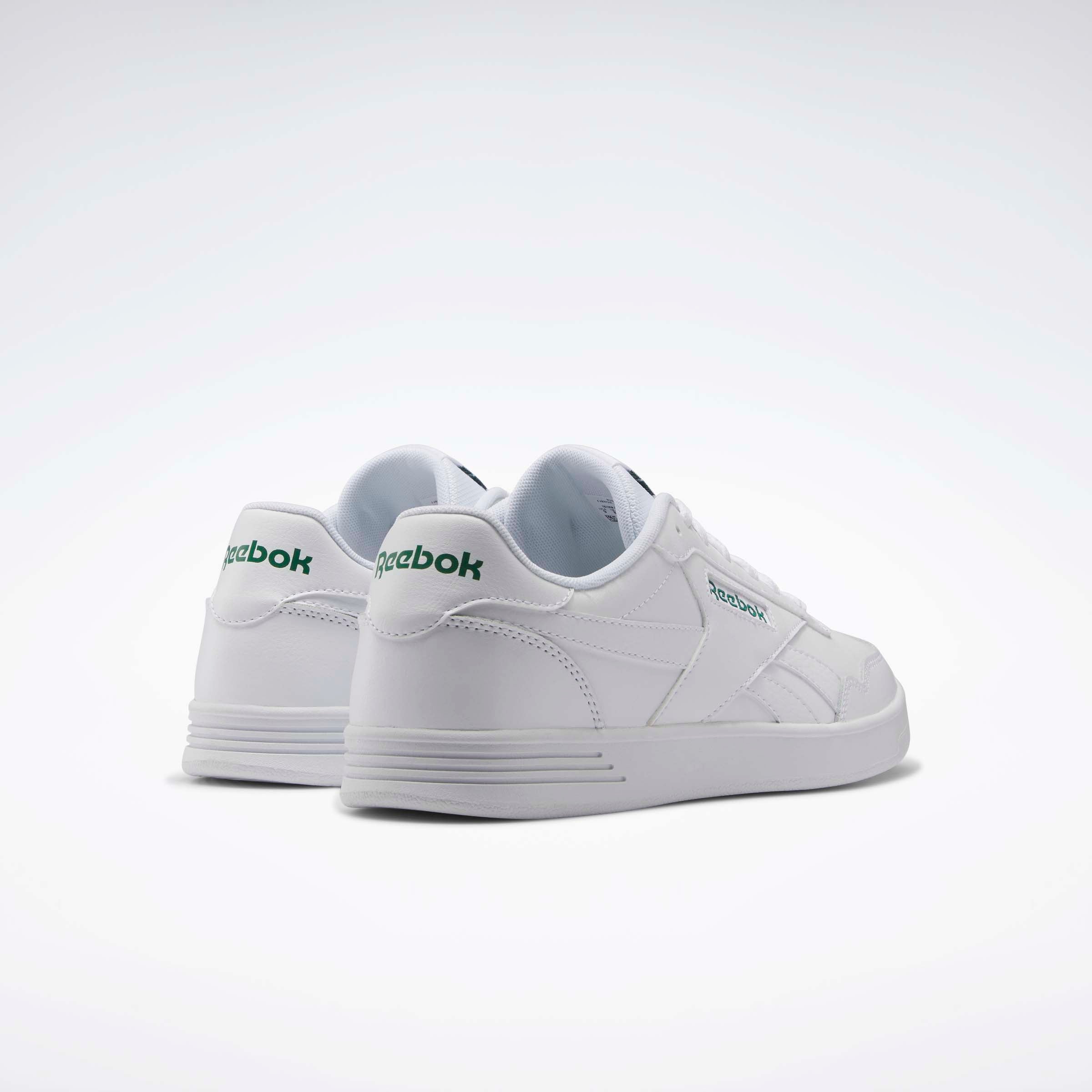 Reebok white clearance green