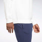 Reebok Identity Arch Logo Fleece Crew Sweatshirt White