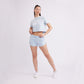 Reebok Identity French Terry Shorts Feel Good Blue