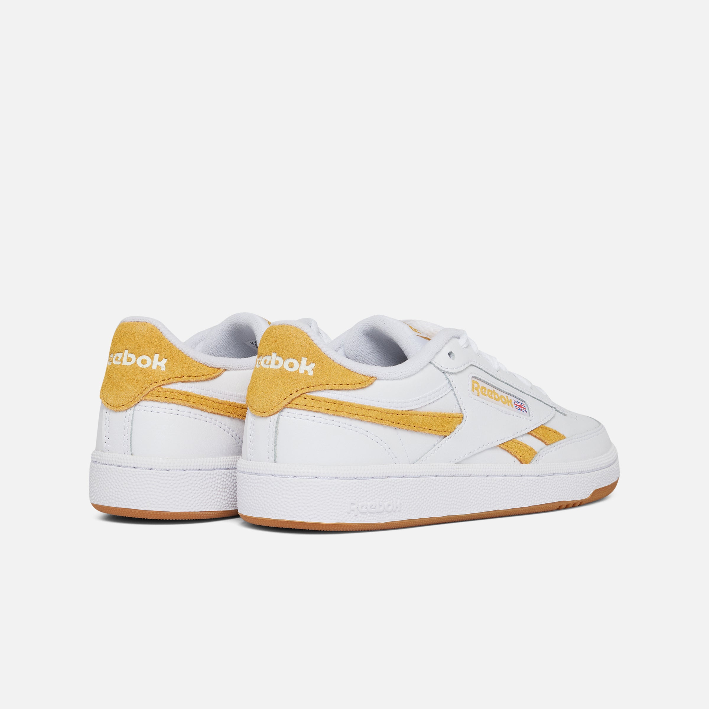 Gold and white outlet reebok