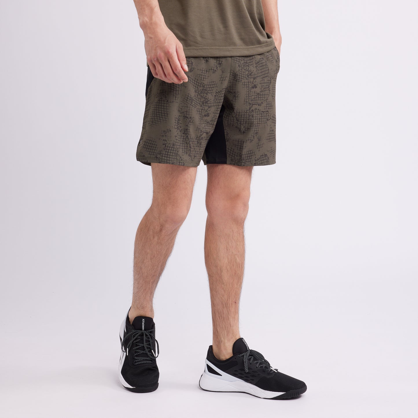 Strength 3.0 Aop Short Army Green