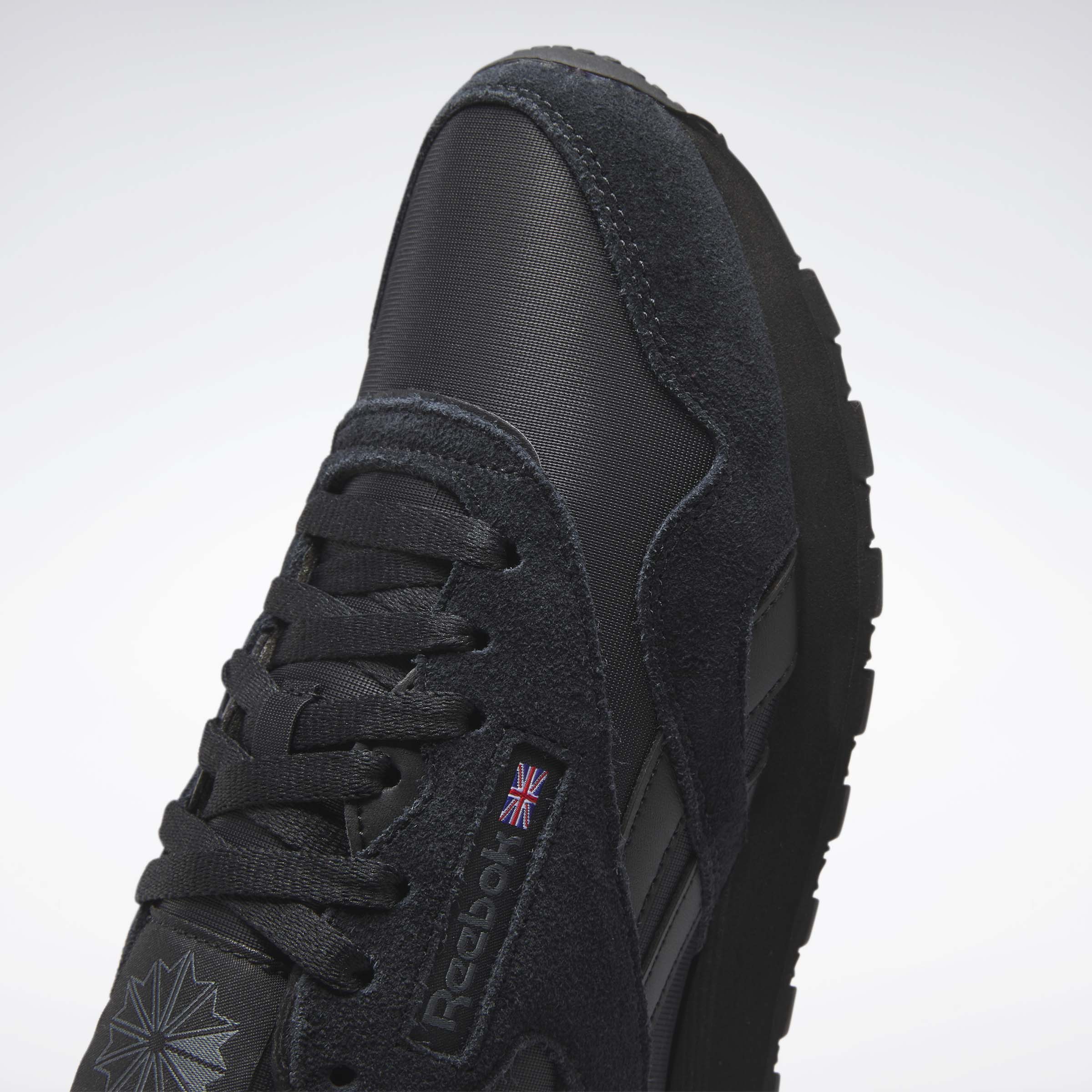 Reebok cl nylon on sale black