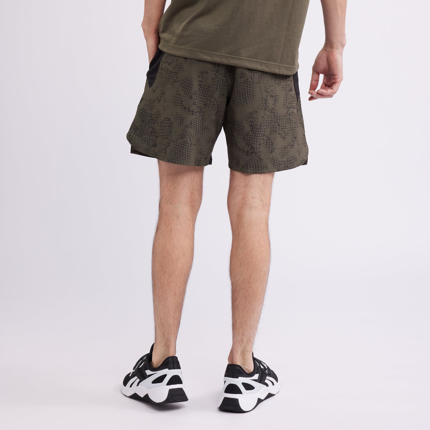 Strength 3.0 Aop Short Army Green