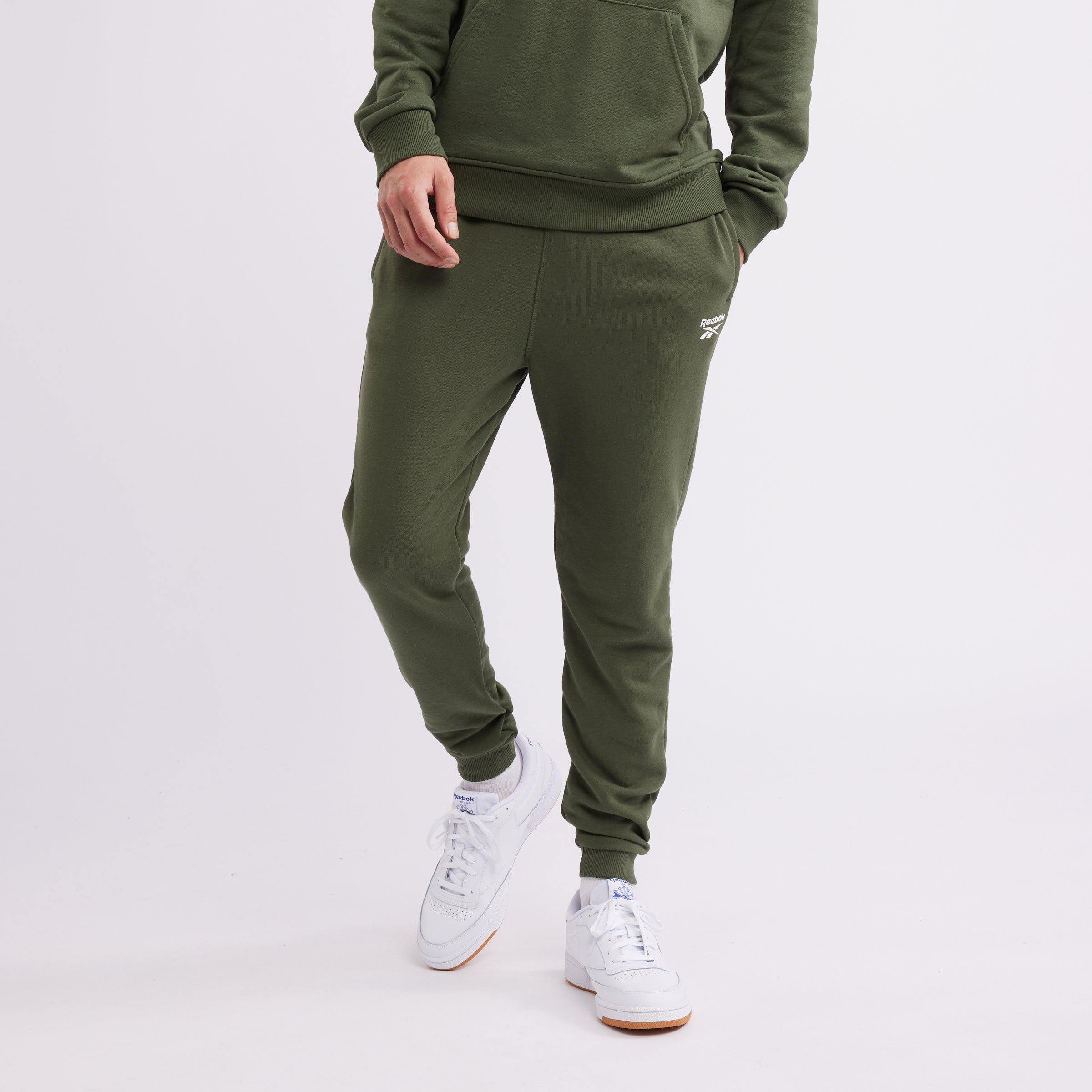 Reebok french terry joggers hot sale