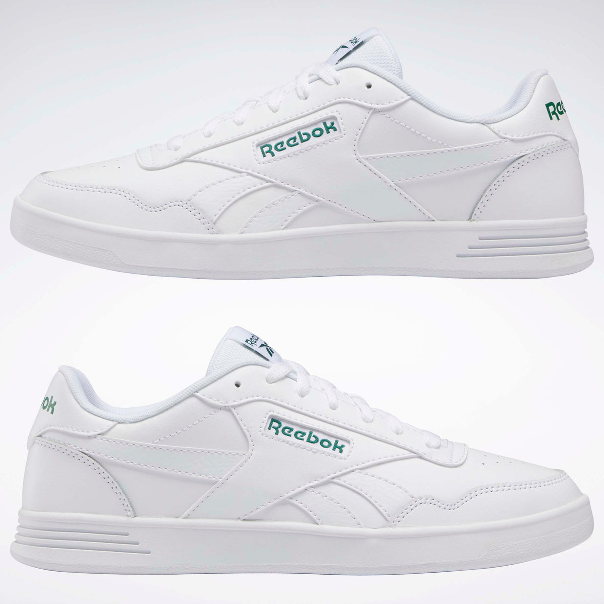 Reebok Court Advance White/White/Clover Green