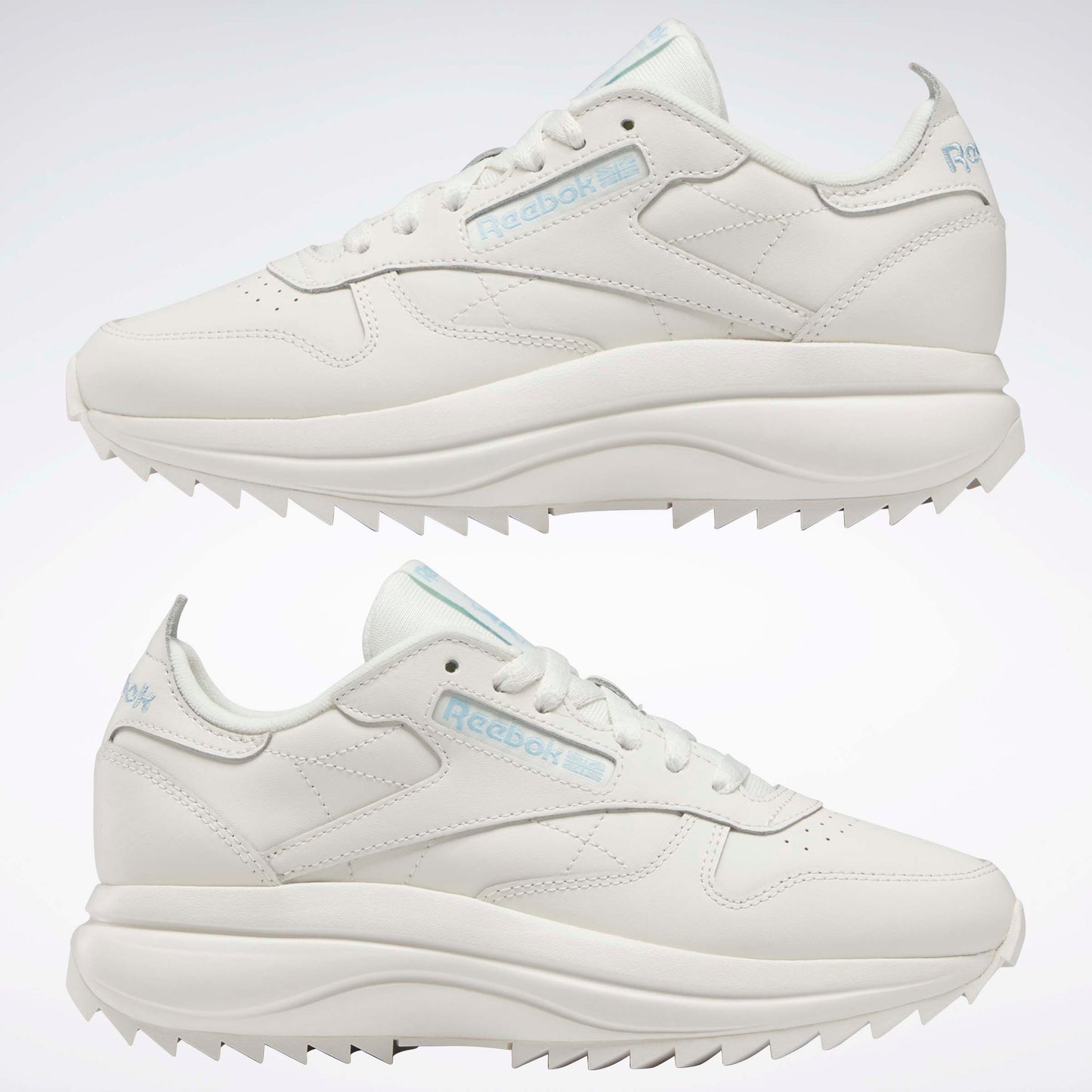 Classic Leather SP Extra Women's Shoes Chalk/Blue Pearl/Chalk