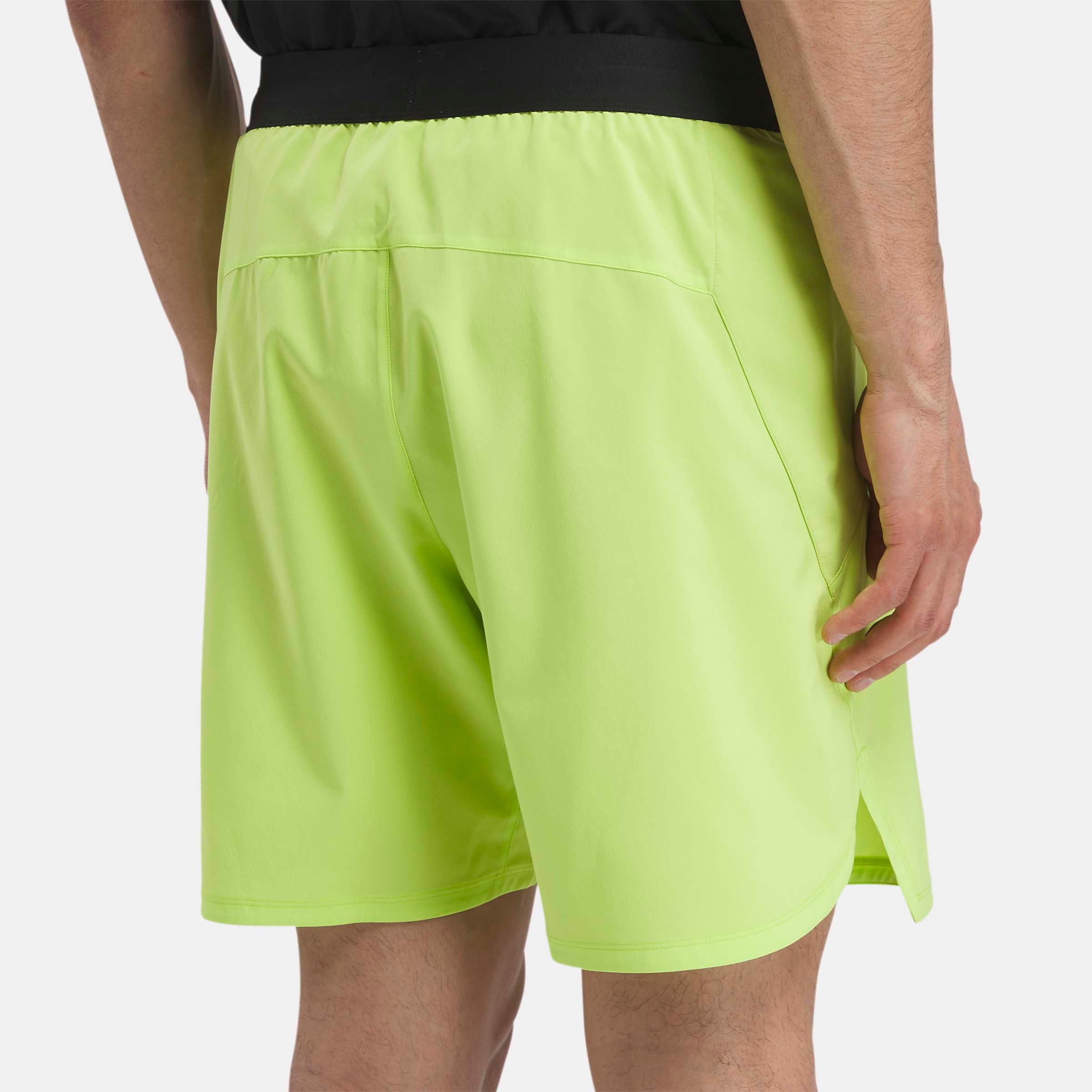 Green hot sale reebok shorts