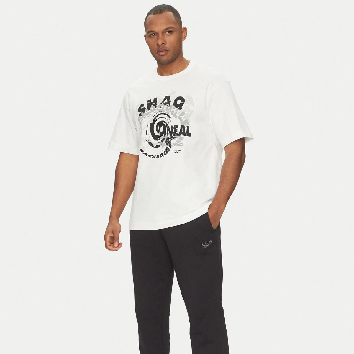 Gs Hs Shaq Spiral Tee White
