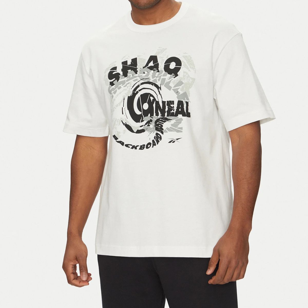 Gs Hs Shaq Spiral Tee White